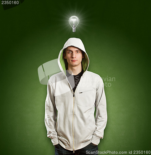 Image of Idea Concept casual male