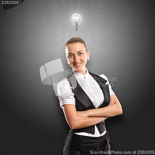 Image of Idea Concept Business Woman 