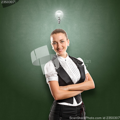 Image of Idea Concept Business Woman 
