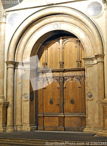 Image of Old elegant door 