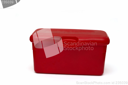 Image of Red diaper box