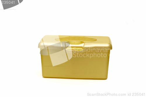 Image of Yellow diaper box