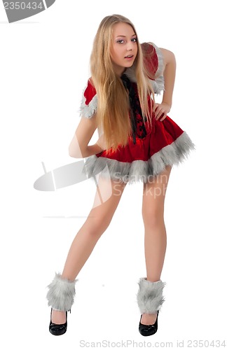 Image of Sexy Santa girl