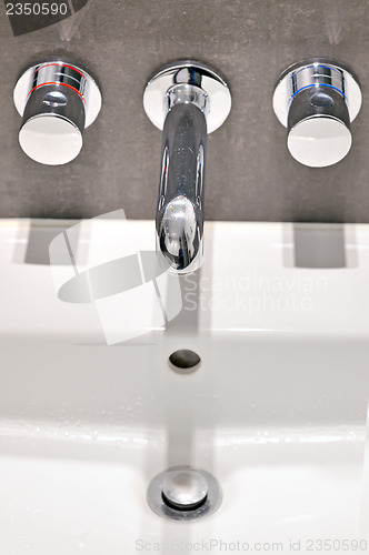 Image of modern designer tap