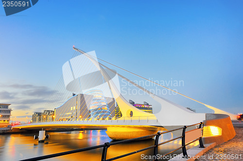 Image of The Samuel Beckett Bridge