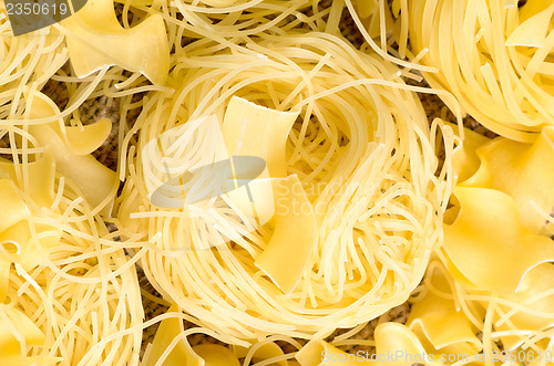 Image of  assortment of various pasta
