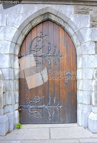 Image of elegant vintage door