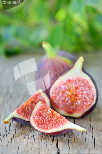 Image of Ripe fresh fig