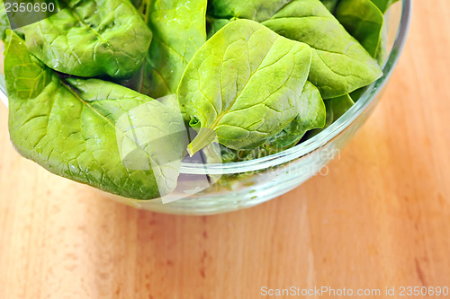 Image of spinach salad