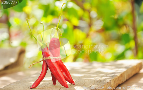 Image of hot chili peppers