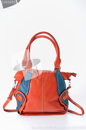 Image of red ladies handbag