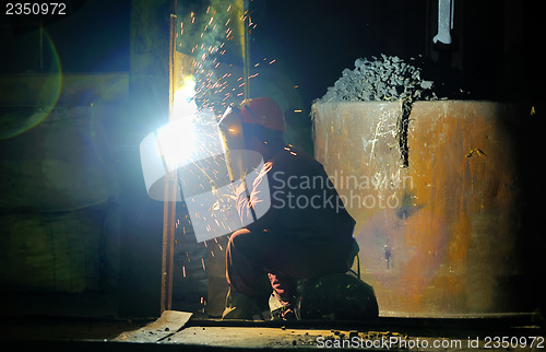 Image of Welder works