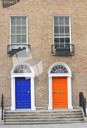 Image of Georgian doors