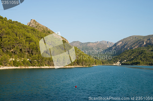 Image of Guadalest reservoir