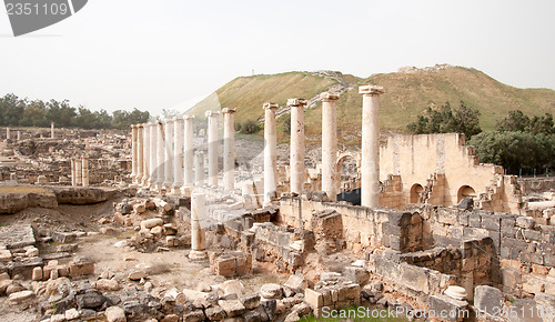 Image of Ancient ruins in Israel travel