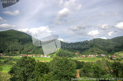 Image of Black forest landscapes in germany