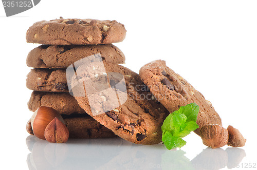 Image of Homemade chocolate cookies