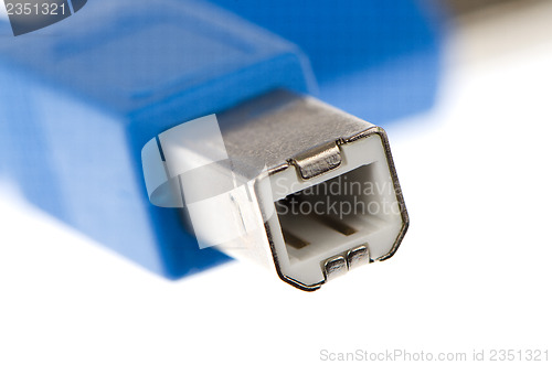 Image of Blue Computer USB 2.0 cable