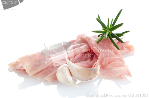 Image of Fresh shaved ham