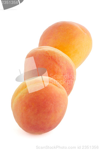 Image of Three sweet peaches
