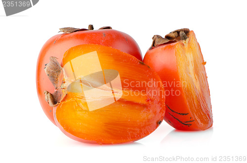 Image of Ripe persimmons
