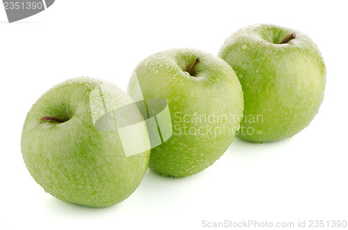 Image of Green apple fruits 