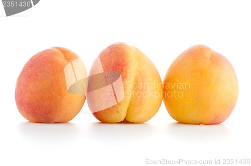 Image of Three sweet peaches