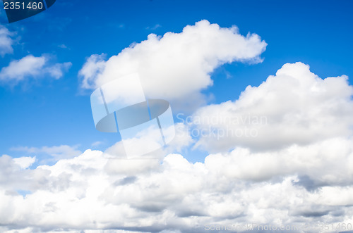 Image of Fluffy clouds