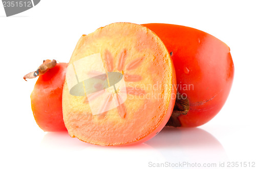 Image of Ripe persimmons