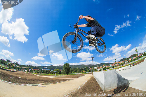 Image of Bmx big air jump