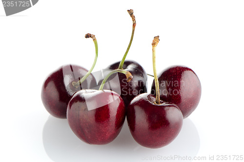 Image of Red cherries