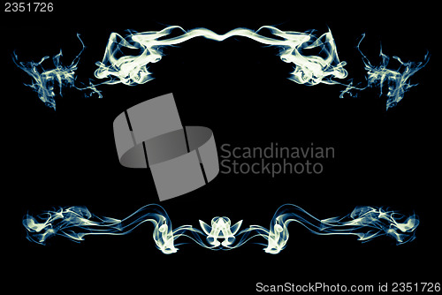 Image of Abstract smoke frame