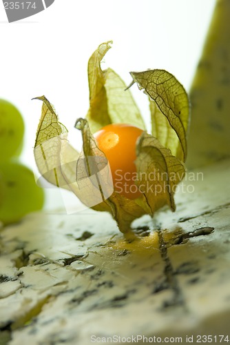 Image of Physalis & blue cheese