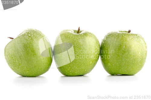 Image of Green apple fruits 