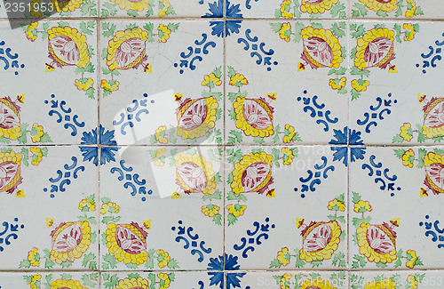 Image of Ornamental old tiles