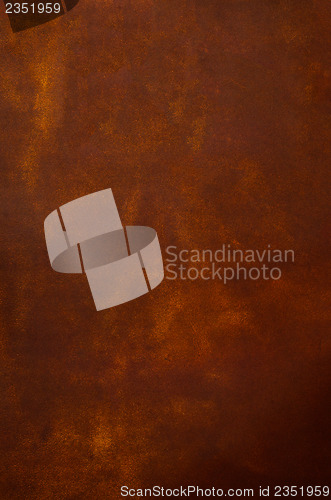 Image of Brown leather texture closeup