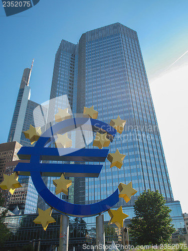 Image of European Central Bank in Frankfurt