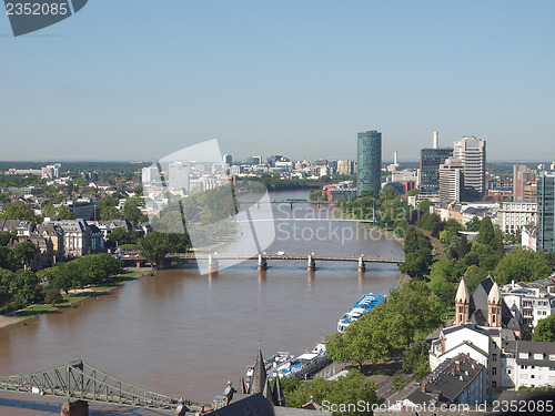 Image of Aerial view of Frankfurt