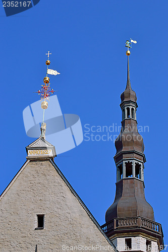 Image of windvane in old Tallinn