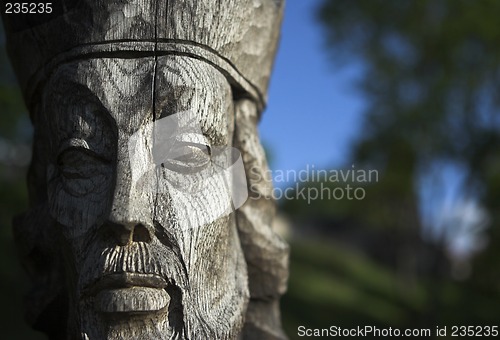 Image of Wooden figure