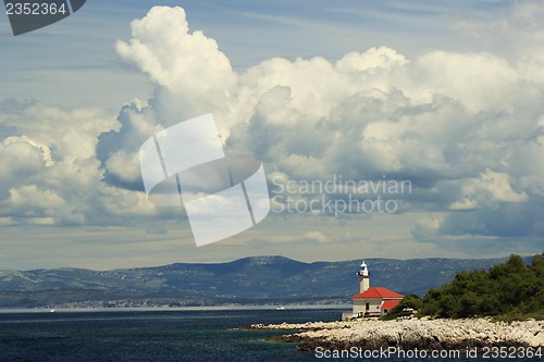Image of Lighthouse on Brac island Croatia