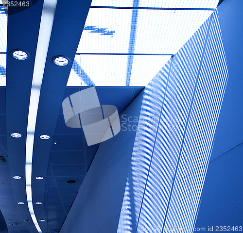 Image of interior with skylight