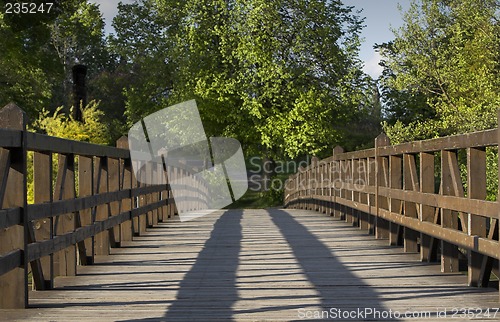 Image of Wooden bridge