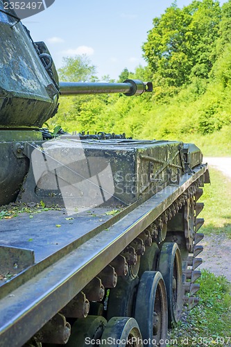 Image of German tank of the second world war