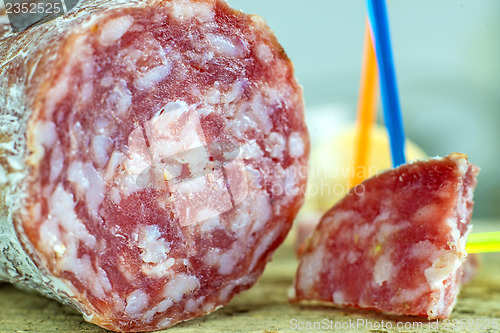 Image of salami of Italy 