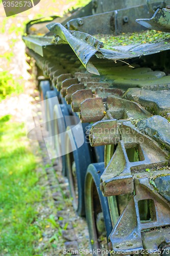 Image of German tank of the second world war