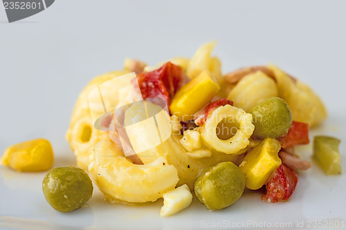 Image of salad of noodles
