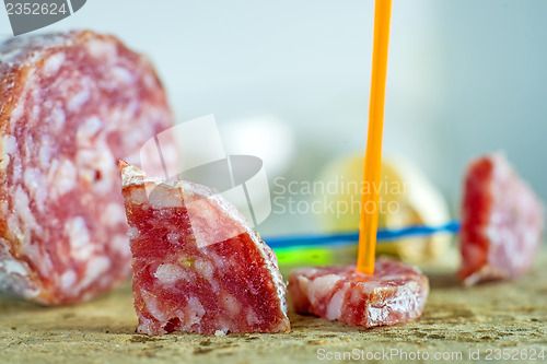 Image of salami of Italy 
