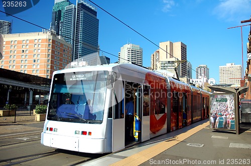 Image of train in Sydney