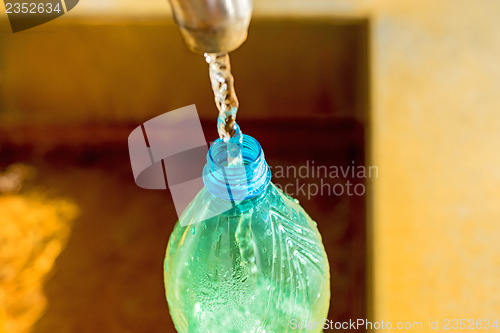 Image of mineral water fountain